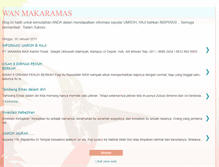 Tablet Screenshot of makara-wisata.blogspot.com