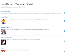 Tablet Screenshot of oncle-archibald-posters.blogspot.com