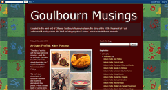 Desktop Screenshot of goulbournmuseum.blogspot.com