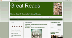 Desktop Screenshot of cavanlibrarybookclub.blogspot.com