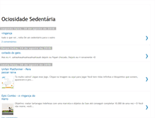 Tablet Screenshot of ociosidadesedentaria.blogspot.com