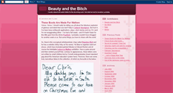 Desktop Screenshot of beautyandthebitch.blogspot.com