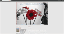 Desktop Screenshot of li-anneblog.blogspot.com