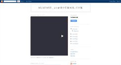 Desktop Screenshot of alafasy-20.blogspot.com
