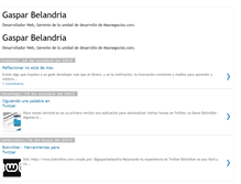 Tablet Screenshot of gasparbelandria.blogspot.com