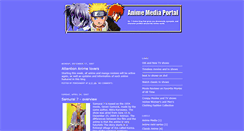 Desktop Screenshot of animemediaportal.blogspot.com