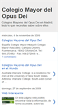 Mobile Screenshot of colegiomayordelopusdei.blogspot.com