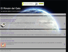 Tablet Screenshot of elrincondelgato.blogspot.com