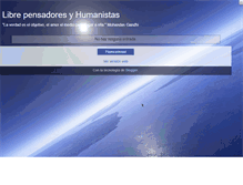 Tablet Screenshot of librepensadoresyhumanistas.blogspot.com