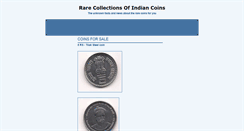 Desktop Screenshot of chennai-numismatist.blogspot.com