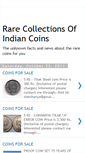 Mobile Screenshot of chennai-numismatist.blogspot.com