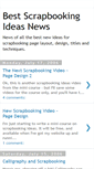 Mobile Screenshot of best-scrapbooking-ideas.blogspot.com
