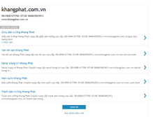 Tablet Screenshot of khangphatcomvn.blogspot.com