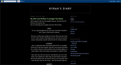 Desktop Screenshot of kyrah-diary.blogspot.com