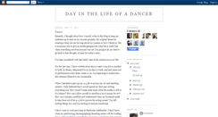 Desktop Screenshot of danceinchicago.blogspot.com