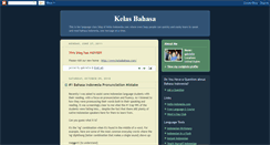 Desktop Screenshot of kelas-bahasa.blogspot.com