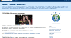 Desktop Screenshot of chesspeaceambassador.blogspot.com