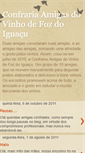 Mobile Screenshot of confrariafoz.blogspot.com