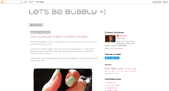 Desktop Screenshot of bubblywriting.blogspot.com