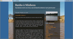 Desktop Screenshot of banhoaminhoca.blogspot.com