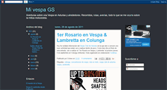 Desktop Screenshot of mivespags.blogspot.com