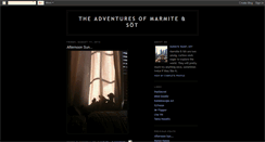 Desktop Screenshot of marmiteandsot.blogspot.com