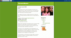 Desktop Screenshot of personraknare.blogspot.com