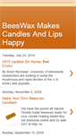 Mobile Screenshot of beeswax-leesbees.blogspot.com