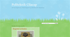 Desktop Screenshot of poltecilacap.blogspot.com