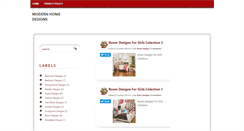 Desktop Screenshot of modernhome-designs.blogspot.com