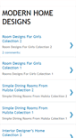 Mobile Screenshot of modernhome-designs.blogspot.com