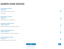 Tablet Screenshot of modernhome-designs.blogspot.com