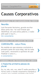 Mobile Screenshot of causoscorporativos.blogspot.com