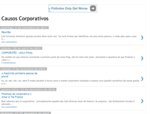 Tablet Screenshot of causoscorporativos.blogspot.com