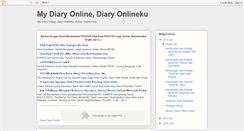 Desktop Screenshot of diary-onlineku.blogspot.com