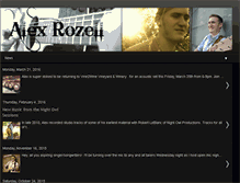 Tablet Screenshot of alexrozell.blogspot.com