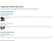 Tablet Screenshot of japanese-koreansexygirls18.blogspot.com