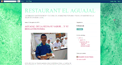 Desktop Screenshot of aguajalselva.blogspot.com