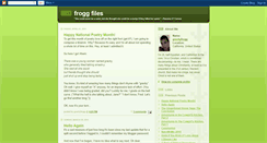 Desktop Screenshot of grackyfrogg.blogspot.com