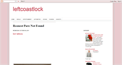 Desktop Screenshot of leftcoastlock.blogspot.com