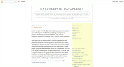 Desktop Screenshot of narcolepsie-cataplexie.blogspot.com