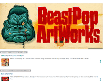 Tablet Screenshot of beastpop.blogspot.com