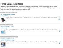 Tablet Screenshot of fargogarages.blogspot.com