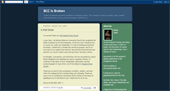 Desktop Screenshot of bccisbroken.blogspot.com