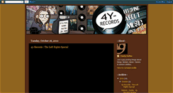 Desktop Screenshot of 4yrecords.blogspot.com