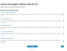 Tablet Screenshot of lowongankerjaterbaruadadisini.blogspot.com