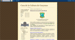 Desktop Screenshot of casaculturaguaymas.blogspot.com