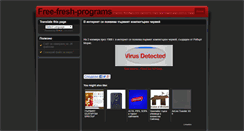 Desktop Screenshot of free-fresh-programs.blogspot.com