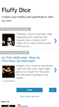 Mobile Screenshot of fluffydice.blogspot.com