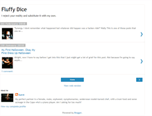 Tablet Screenshot of fluffydice.blogspot.com